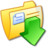 Folder Yellow Downloads 3 Icon